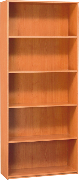 Pulse Cherry Bookcase 5 Tier 2000