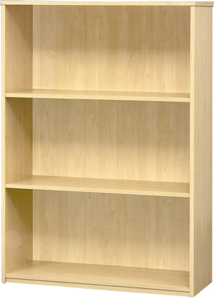 Pulse Maple Bookcase 3 Tier 1200