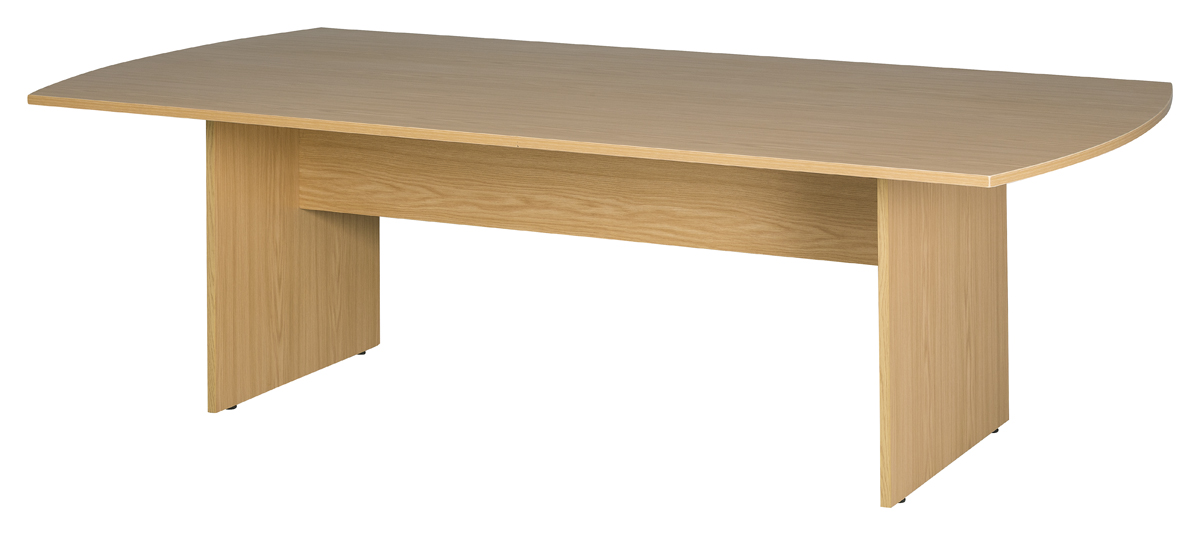 Pulse 32 Oak Boardroom Table 2400x1200